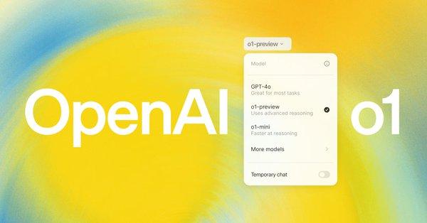 OpenAI o1 模型是什么